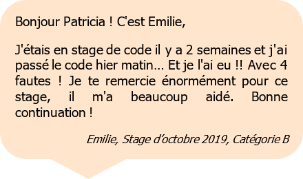 Remerciements pour le Stage de Code VINDRET 53