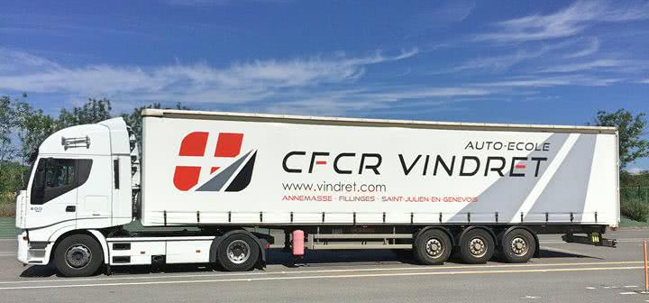 Auto Ecole CFCR VINDRET Permis CE Auto Ecoles CFCR VINDRET Permis Poids Lourd, Permis CE, 44 tonnes